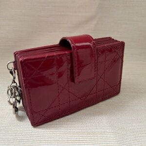 Lady Dior Jasmine Card Holder